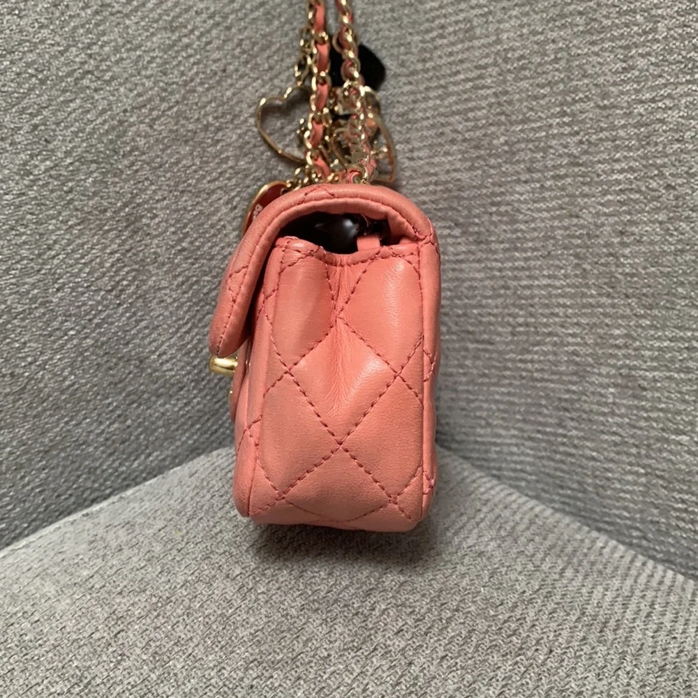chanel mini classic charm bag gold hardware - Picture 3 of 4